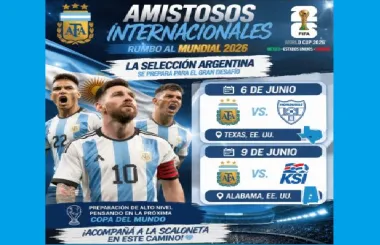 Mundial 2026: Argentina ya tiene agendado los últimos amistosos previo a su debut