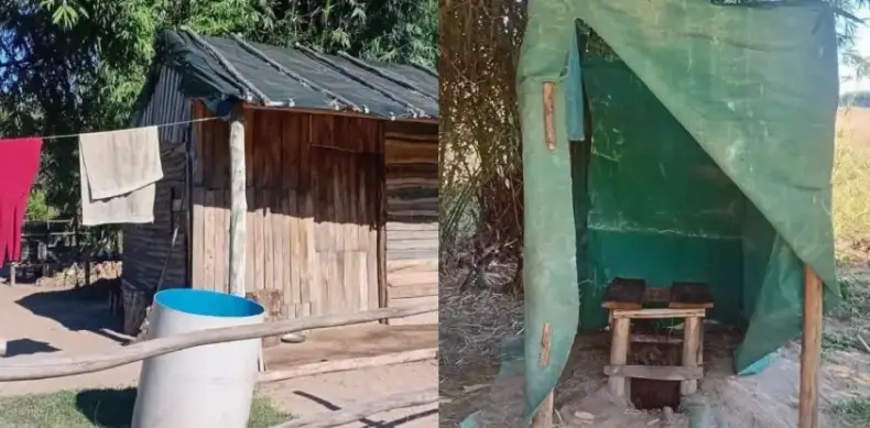 Rescatan a trabajadores forestales: vivían en condiciones inhumanas y cazaban para comer